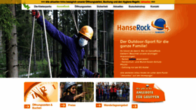 What Hanserock.de website looked like in 2020 (4 years ago)