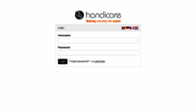 What Handicarepartners.com website looked like in 2020 (4 years ago)