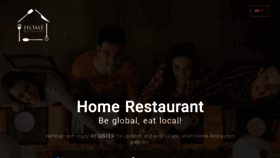 What Homerestaurant.com website looked like in 2020 (4 years ago)
