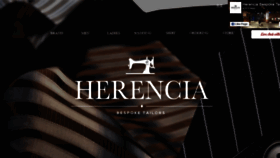 What Herenciabespoke.com website looked like in 2020 (4 years ago)