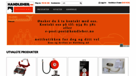 What Hlbutikken.no website looked like in 2020 (4 years ago)
