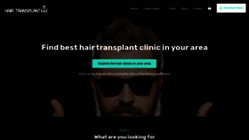 What Hairtransplantbd.com website looked like in 2020 (4 years ago)