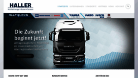 What Haller-nutzfahrzeuge.de website looked like in 2020 (4 years ago)