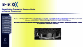 What Hearingresearch.org website looked like in 2020 (4 years ago)