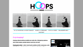 What Hoopsbrno.cz website looked like in 2020 (4 years ago)