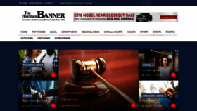 What Hastingsbanner.com website looked like in 2020 (4 years ago)