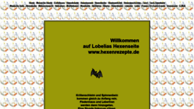 What Hexenrezepte.de website looked like in 2020 (3 years ago)