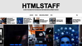 What Htmlstaff.org website looked like in 2020 (3 years ago)