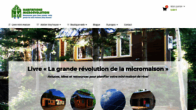 What Habitationsmicro.com website looked like in 2020 (4 years ago)