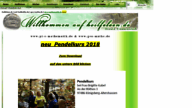 What Heilfelsen.de website looked like in 2020 (3 years ago)
