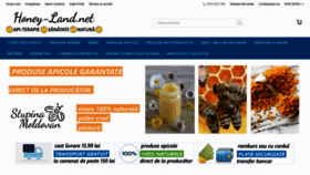 What Honey-land.net website looked like in 2020 (3 years ago)