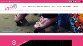 What Hunnybunvirginhair.com website looked like in 2020 (6 years ago)