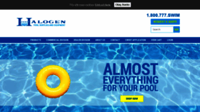 What Halogensupply.com website looked like in 2020 (4 years ago)