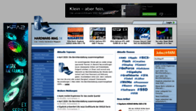 What Hardware-mag.de website looked like in 2020 (3 years ago)