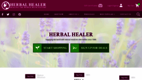 What Herbalhealer.com website looked like in 2020 (3 years ago)