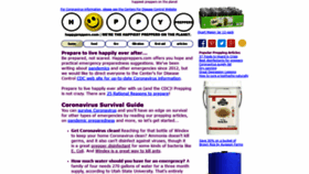 What Happypreppers.com website looked like in 2020 (3 years ago)