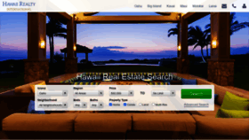 What Hawaiis.com website looked like in 2020 (3 years ago)