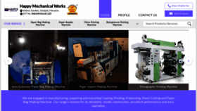 What Happymechanicalwork.com website looked like in 2020 (3 years ago)