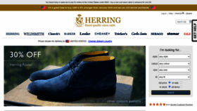 What Herringshoes.co.uk website looked like in 2020 (4 years ago)
