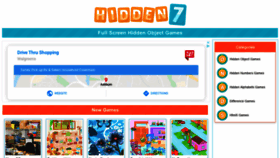 What Hidden7.com website looked like in 2020 (3 years ago)