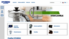 What Hyundai-electronics.cz website looked like in 2020 (3 years ago)