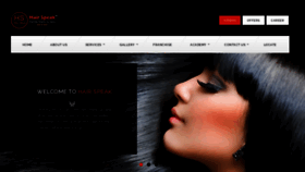 What Hairspeakindia.com website looked like in 2020 (3 years ago)