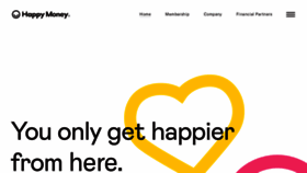 What Happymoney.com website looked like in 2020 (3 years ago)