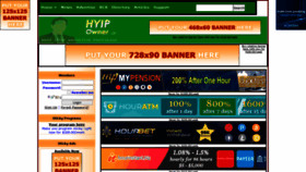 What Hyipowner.com website looked like in 2020 (3 years ago)