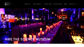 What Hirethesciencemuseum.com website looked like in 2020 (3 years ago)