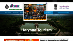 What Haryanatourism.gov.in website looked like in 2020 (3 years ago)