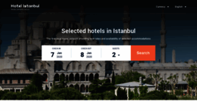 What Hotel-istanbul.net website looked like in 2020 (3 years ago)