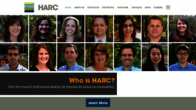 What Harc.edu website looked like in 2020 (3 years ago)