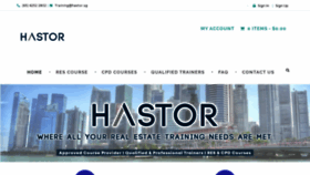 What Hastor.com.sg website looked like in 2020 (3 years ago)