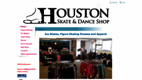 What Houstonskateanddance.com website looked like in 2020 (3 years ago)