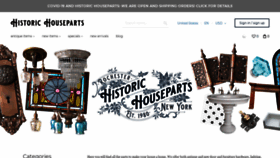 What Historichouseparts.com website looked like in 2020 (3 years ago)