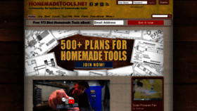 What Homemadetools.net website looked like in 2020 (5 years ago)