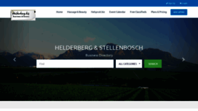 What Helderberg.biz website looked like in 2020 (3 years ago)