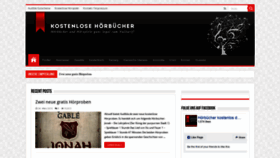 What Hoerbuch-kostenlos-download.de website looked like in 2020 (3 years ago)