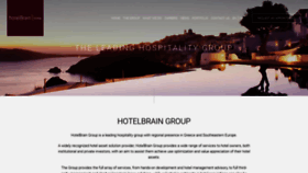 What Hotelbrain.com website looked like in 2020 (3 years ago)