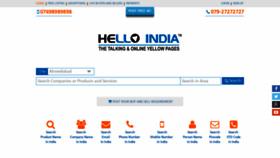 What Helloindia.co website looked like in 2020 (3 years ago)
