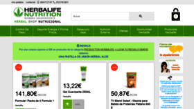 What Herbalshopnutricional.net website looked like in 2020 (3 years ago)