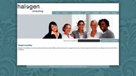 What Halogensa.com website looked like in 2020 (3 years ago)