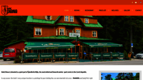 What Hotel-diana.eu website looked like in 2020 (3 years ago)