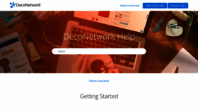 What Help.deconetwork.com website looked like in 2020 (3 years ago)