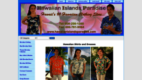 What Hawaiianislandsparadise.com website looked like in 2020 (3 years ago)