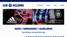 What Hjk.fi website looked like in 2020 (3 years ago)