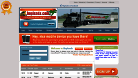 What Hoploads.com website looked like in 2020 (3 years ago)