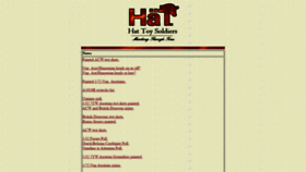 What Hat.com website looked like in 2020 (3 years ago)