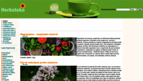 What Herbateka.eu website looked like in 2020 (3 years ago)