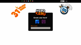 What Herozerogame.com website looked like in 2020 (3 years ago)